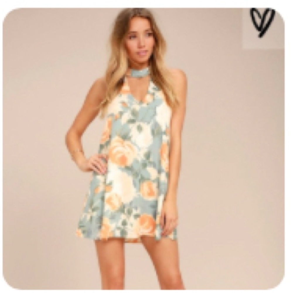 Sold Lulus floral dress